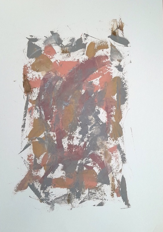 Reset Abstract painting by Amma Gyan at Amanartis Studios Watford by Amma Gyan 1