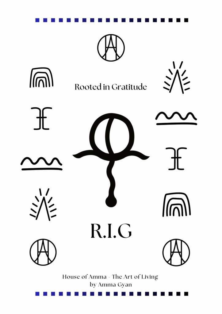 House of Amma Symbols by Ghanaian London artist Amma Gyan